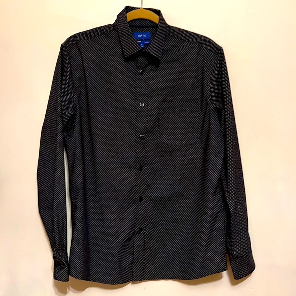 Apt 9 button down premier flex no iron button down mens medium
